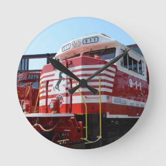 Horloge Ronde Norfolk Southern Railway 911 Locomotive diesel