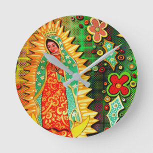 Horloge Ronde Notre Dame de Guadalupe Mexique
