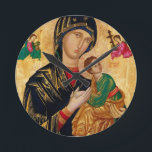 Horloge Ronde Notre Dame de l'aide perpétuelle<br><div class="desc">Notre Dame de l'aide perpétuelle</div>