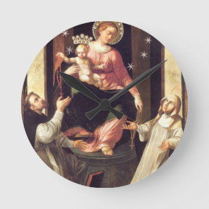 Horloge Ronde Notre-Dame Du Rosaire Vénéré À Pompéi