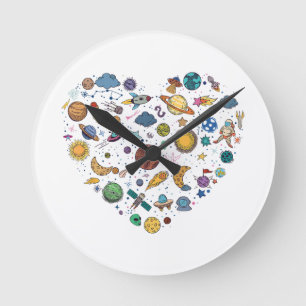 Horloge Ronde Notre planète du Système Solaire, Éducation Scient