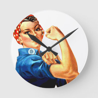 Horloge Ronde Nous pouvons le faire Rosie la propagande 2ÈME GUE