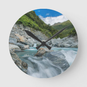 Horloge Ronde Nouvelle-Zélande, Île du Sud, Mt. Aspiring Nationa