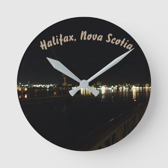 Horloge Ronde Nuit à Halifax (Nouvelle-Écosse) (Recto)