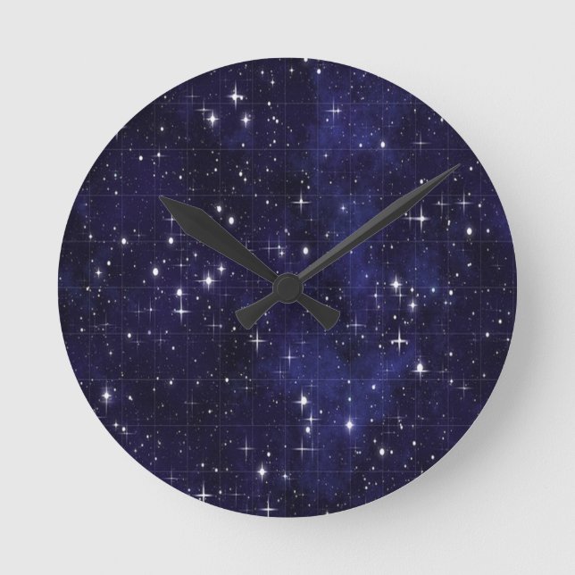Horloge Ronde Nuit étoilée (Recto)