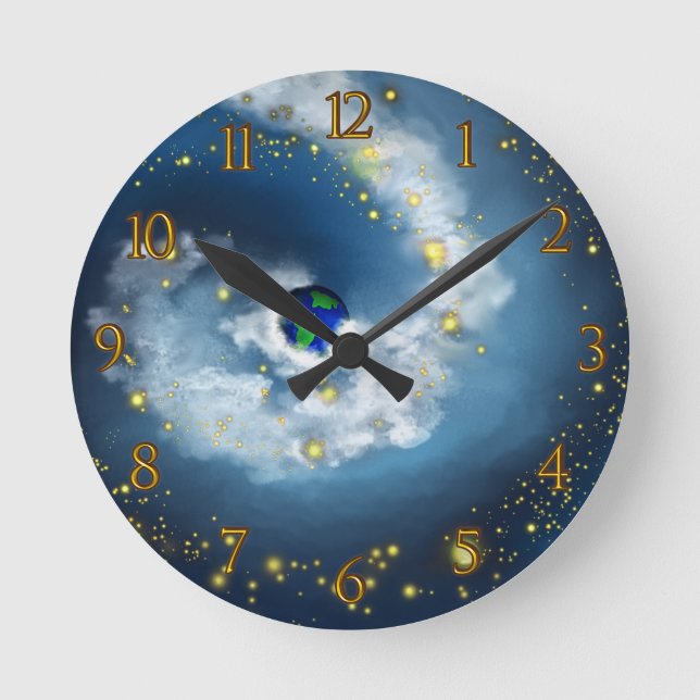 Horloge Ronde Numéro de série (Recto)