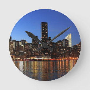 Horloge Ronde NYC New York City Manhattan Nuit
