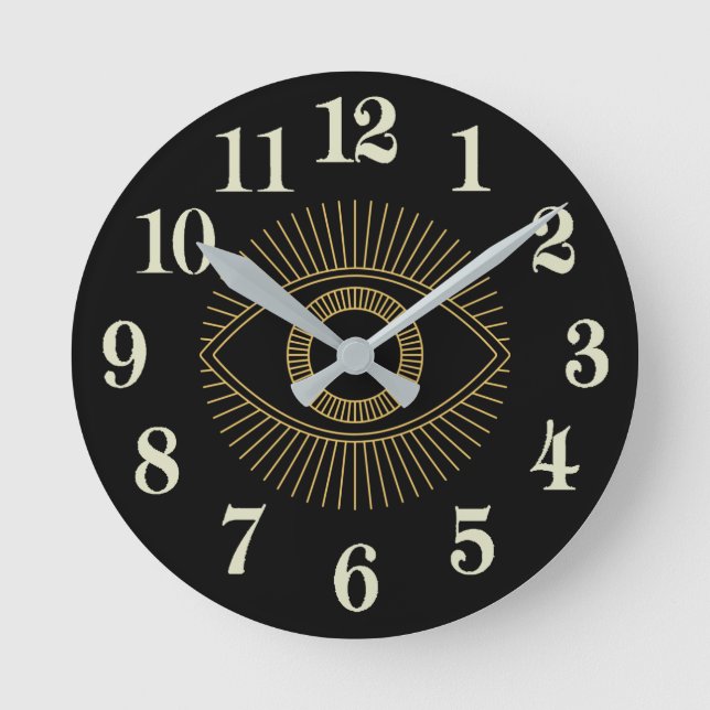 Horloge Ronde Oeil (Recto)