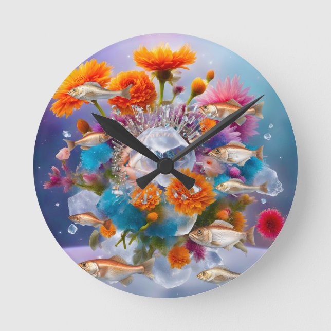 Horloge Ronde OEil de la nature (Recto)