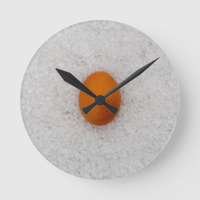 Horloge Ronde Oeuf au sel (Recto)