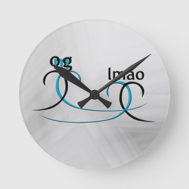 Horloge Ronde Oh mon Dieu ! (Recto)