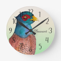 Oiseau faisan Aquarelle Montre Peinture