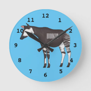 Horloge Ronde Okapi