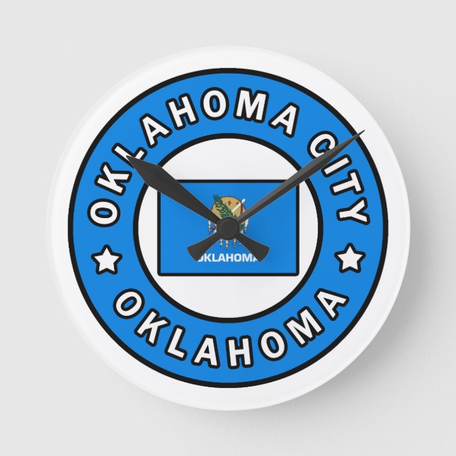 Horloge Ronde Oklahoma City Oklahoma (Recto)