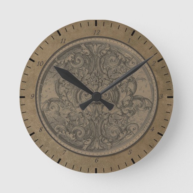 Horloge Ronde Old World Clocks-Cool Wall Clocks (Recto)