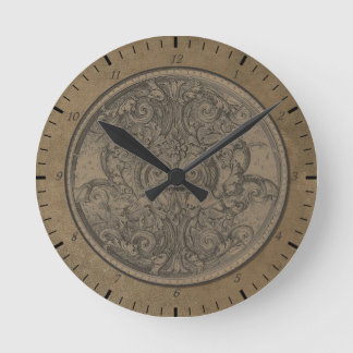Horloge Ronde Old World Clocks-Cool Wall Clocks