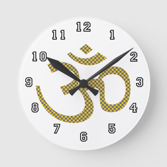 Horloge Ronde Om ou Aum breveté Sun ॐ.png (Recto)