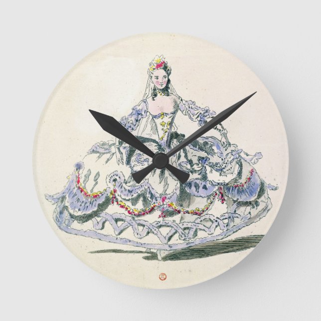 Horloge Ronde Opera Costume, from the Menus Plaisirs Collection, (Recto)