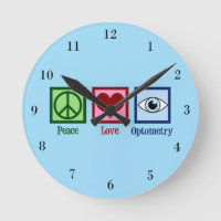 Optométriste Peace Love Optométrie Blue Eye Doctor