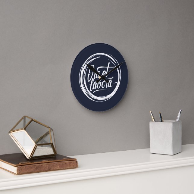 Horloge Ronde Ora et labora (Bureau)