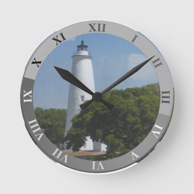 HORLOGE RONDE ORACOKE LIGHTHOUSE (Recto)