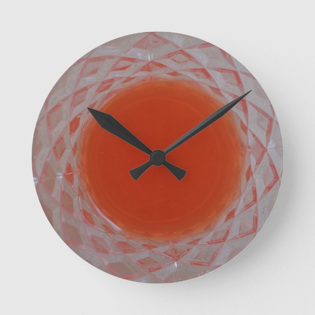 Horloge Ronde Orange Inside (Recto)
