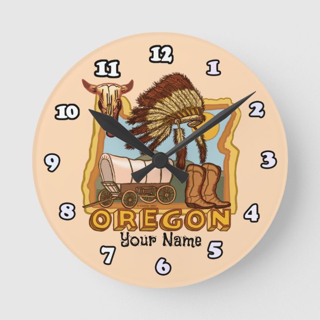 Horloge Ronde Oregon (Recto)
