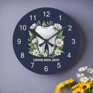 Horloge Ronde Orthodontiste dentiste moderne