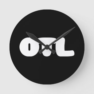 Horloge Ronde OTL Emoticon ~ Élang coréen