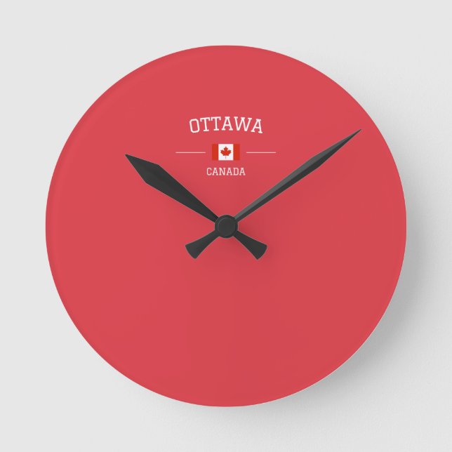 Horloge Ronde Ottawa (Recto)