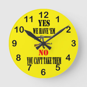 HORLOGE RONDE OUI NOUS LES AVONS