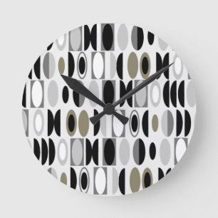 Horloge Ronde Ovales Art déco