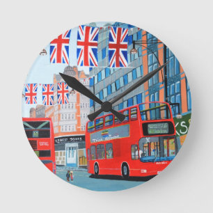 Horloge Ronde Oxford Street - Jubilé de diamant de la reine