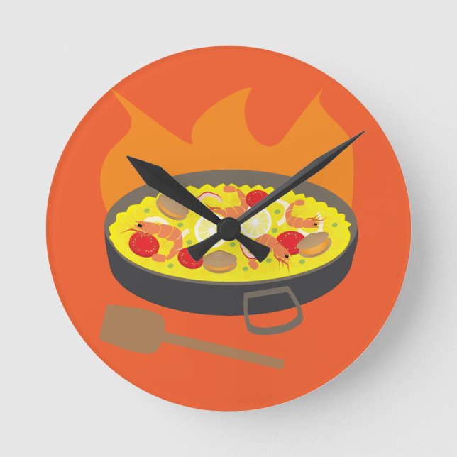 Horloge Ronde Paella (Recto)