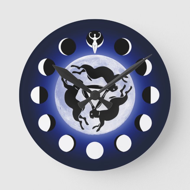 Horloge Ronde Pagan's Moon Goddess, Tinner's Rabbit (Recto)