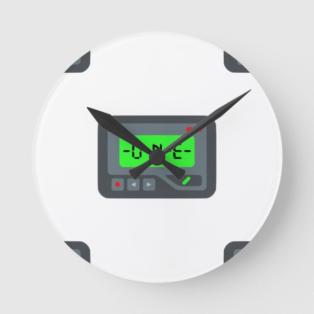 Horloge Ronde pager émoji (Recto)