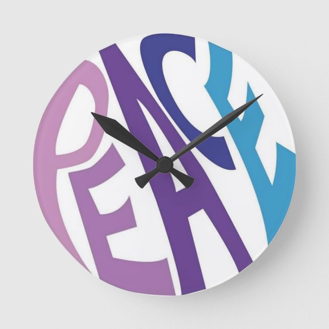 HORLOGE RONDE PAIX (Recto)