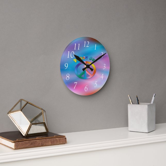 Horloge Ronde Paix (Bureau)
