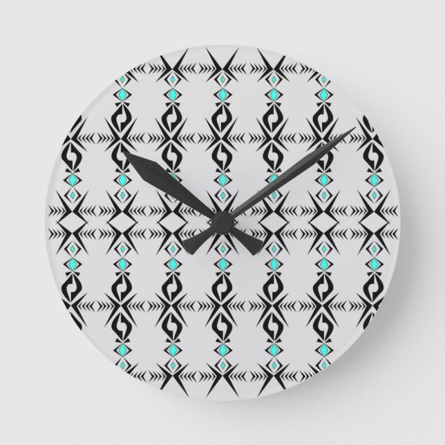 Horloge Ronde Paix ~ Tranquille (Recto)