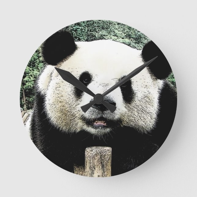 Horloge Ronde Panda (Recto)
