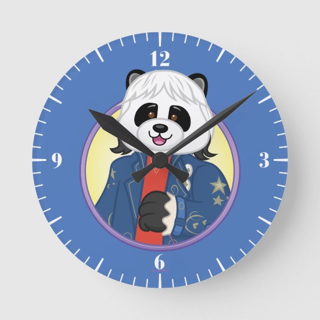 Horloge Ronde Panda d'Amanda (Recto)
