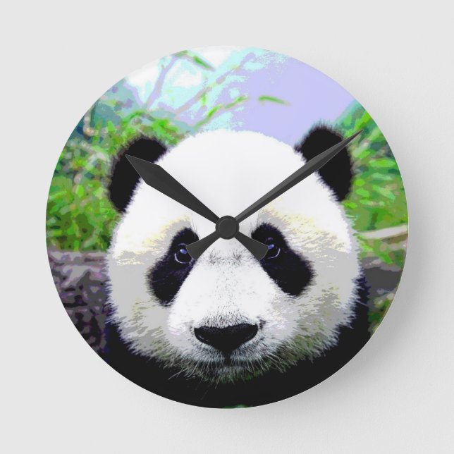 Horloge Ronde Panda Eyes (Recto)