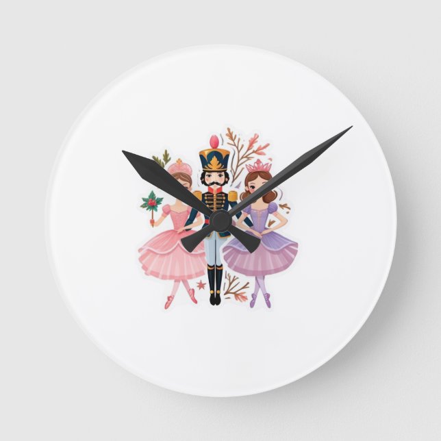 Horloge Ronde Papier d'emballage (Recto)