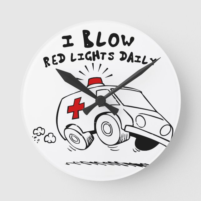 Horloge Ronde paramedic emc (Recto)