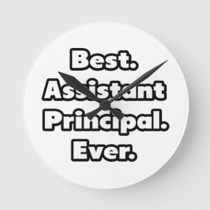 Horloge Ronde Parfait. Assistant principal. Ever.