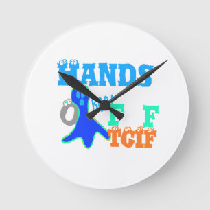 Horloge Ronde Parfait huez ! TGIF remercie Dieu son tapis de