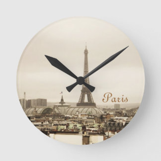 Horloge Ronde "Paris" Clock
