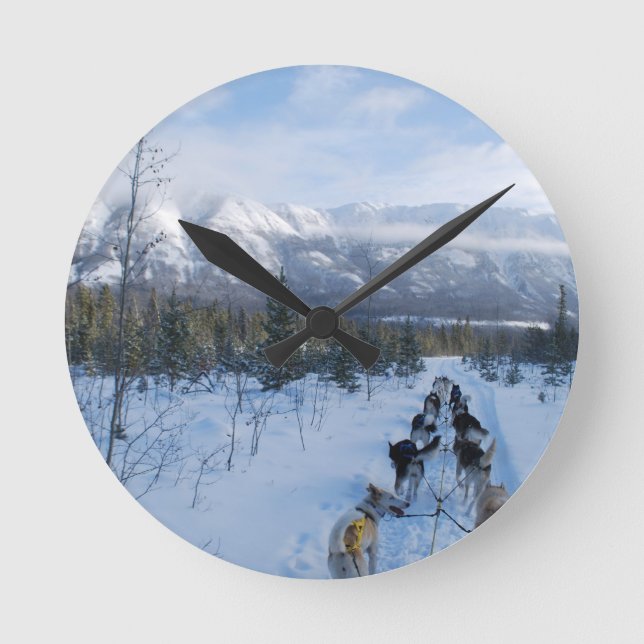 Horloge Ronde ParrotSleds (Recto)