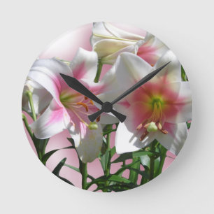 Horloge Ronde Partie de douche d'amour de jardin de ressort de f