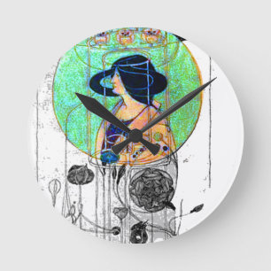 Horloge Ronde Partie vue - partie imaginée par Charles R.